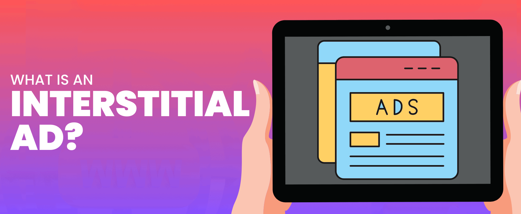 what is an interstitial ad